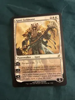 Ajani Goldmane Lorwyn Regular - Image 1