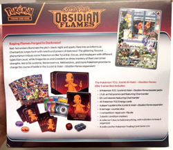Pokemon: Scarlet & Violet 3: Obsidian Flames Elite Trainer Box - 9 Packs - Image 2