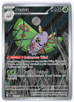 Dustox 220/217 Illustration Rare Ascended Heroes Pokemon NM/M English - Image 1