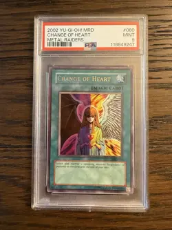 Change of Heart MRD-060 Metal Raiders Unlimited Edition PSA 9 - Image 1
