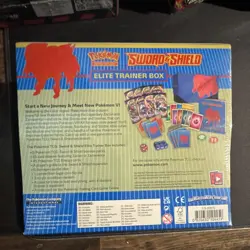 Pokemon TCG Sword & Shield Elite Trainer Box ETB Zamazenta English 2020 Sealed - Image 2