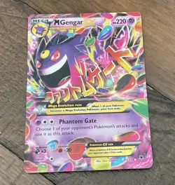 M Gengar EX 35/119 XY Phantom Forces Full Art Holo Ultra Rare 220 HP - Image 1