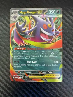 Pokemon TCG Mega Gengar EX 073 Black Star Promo - Image 1
