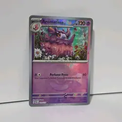 Pokemon Aromatisse SV: Prismatic Evolutions Holo Poke Ball pattern 039/131 - Image 1