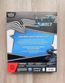Pokemon TCG: Scarlet & Violet - Black Bolt Binder Collection (SV 10.5) - New - Image 2