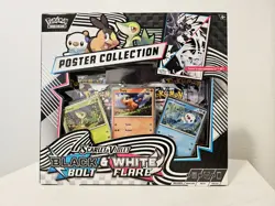 Pokemon TCG Scarlet & Violet Unova Poster Black Bolt White Flare Collection - Image 1