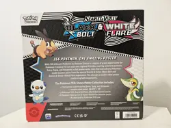 Pokemon TCG Scarlet & Violet Unova Poster Black Bolt White Flare Collection - Image 2