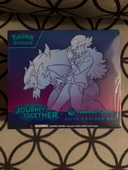 POKEMON CENTER TCG S & V JOURNEY TOGETHER ETB ELITE TRAINER BOX FACTORY SEALED - Image 1