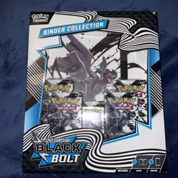Pokemon Scarlet & Violet Black Bolt Binder Collection Box - Image 1