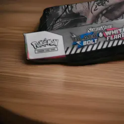 Pokemon TCG SV10.5 Black Bolt & White Flare Unova Poster Collection Box Sealed - Image 5