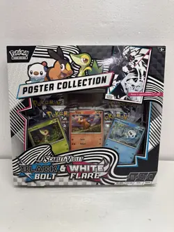 Pokemon TCG | Black Bolt & White Flare Unova Poster Collection - Image 1