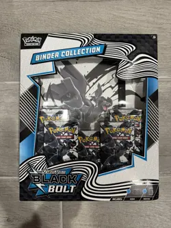 Pokemon Black Bolt Binder Collection - Image 1
