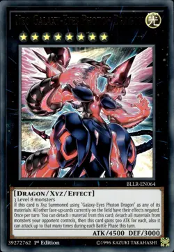 Neo Galaxy-Eyes Photon Dragon - Ultra Rare 1st Edition BLLR-EN064 - LP - YuGiOh - Image 1