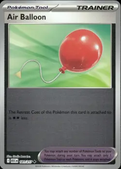 AIR BALLOON 181/217 ASCENDED HEROES UNCOMMON REVERSE HOLO POKEMON - Image 1