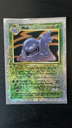 Pokemon TCG Muk 16/110 Legendary Collection Reverse Holo Firework English 70 HP - Image 4