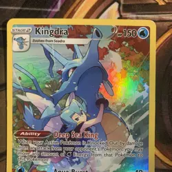 Pokemon TCG Kingdra TG03/TG30 Swsh10: Astral Radiance Trainer Gallery Holo NM/M - Image 2