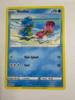 Shellos 039/196 Common Lost Origin Pokemon Near Mint - Image 1