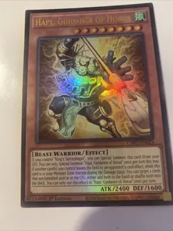 Yugioh ! Hapi, Guidance of Horus CH02-EN024 Ultra Rare The Chronicles Deck - Image 2