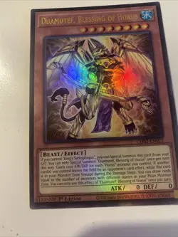 Yugioh! Duamutef, Blessing of Horus CH02-EN023 The Chronicles Ur - Image 2