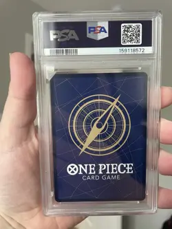 One Piece CCG Roronoa Zoro Alternate Art Foil OP06-118 PSA 10 Japanese Gem Mint - Image 2