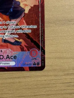 Op16-001 Portgas.D.Ace Alt Art Leader The Time Of Battle One Piece Tcg - Image 5