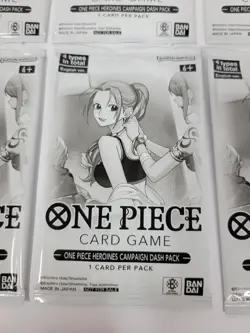 14 PACK LOT of SEALED One Piece Heroines English Campaign Dash Packs - Image 2