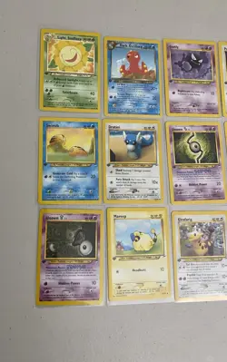 Neo Destiny Vintage 1st Edition Pokemon Card Lot Of 12 WOTC TCG LP-NM - Image 2