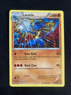 Lucario XY140 XY Promos 2016 Promo Holo Rare Holofoil Pokemon TCG Card - NM - Image 1