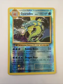 Gyarados Pokemon Reverse Holo Rare #34/108 XY Evolutions - Image 1