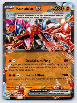 Koraidon ex 121/217 Double Rare Ascended Heroes Pokemon Near Mint - Image 1