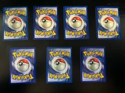 Pokemon TCG Jungle Lot 7 Cards Pidgeot Vileplume Clefable Mr. Mime Wigglytuff - Image 2