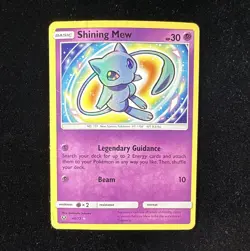 The Pokemon Company Shining Mew 40/73 Shining Legends Holo Shiny Rare DMG - Image 1