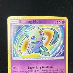 The Pokemon Company Shining Mew 40/73 Shining Legends Holo Shiny Rare DMG - Image 4