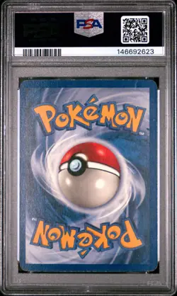 1999 POKEMON JUNGLE NO SYMBOL #12 VAPOREON-HOLO PSA 5 - Image 2