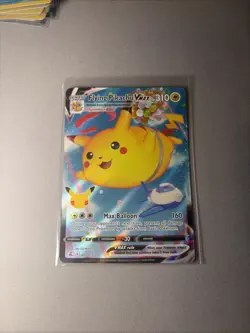 Pokemon Flying Pikachu VMAX Ultra Rare Full Art Holo 007/025 Celebrations 310 HP - Image 1