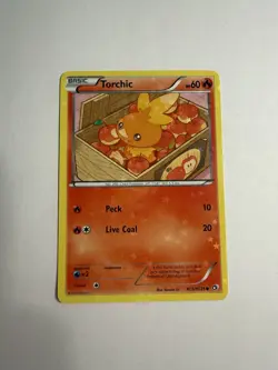 LP Torchic RC5/RC25 Legendary Treasures Radiant Collection Holo Pokemon card - Image 1