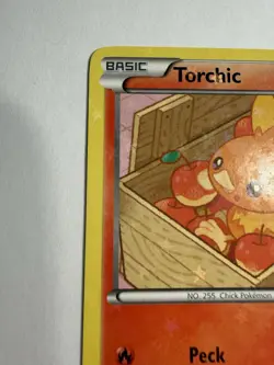 LP Torchic RC5/RC25 Legendary Treasures Radiant Collection Holo Pokemon card - Image 2