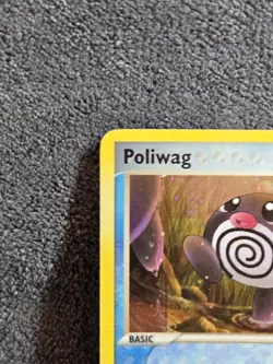 Poliwag 67/115 EX Unseen Forces Reverse Holo Common English Basic HP/DMG Creases - Image 2
