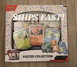 Pokemon Scarlet and Violet 151 Trading Card Games Poster Collection - New - Image 1