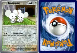 Tandemaus 154/182 Paradox Rift Pokemon TCG Reverse Holo C NM - Image 3