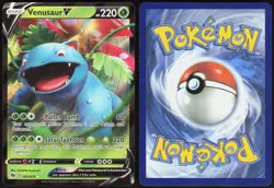 Venusaur V 001/073 Holo Champion's Path V Rare Mochizuki Near Mint - Image 1