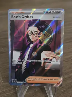 Pokemon TCG Boss's Orders 256/217 Ascended Heroes Ultra Rare Card NM - Image 1