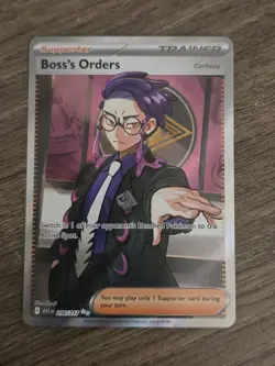 Pokemon TCG Boss's Orders 256/217 Ascended Heroes Ultra Rare Card NM - Image 3