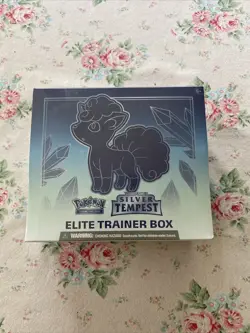 Pokemon TCG: Sword & Shield - Silver Tempest ETB Elite Trainer Box New Sealed - Image 1
