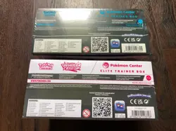 Pokemon Center Black Bolt & White Flare Elite Trainer Box ETB Lot Of 2 PC ETB - Image 4