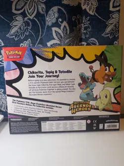 Pokemon Ascended Heroes First Partners Deluxe Pin Collection Box Sealed New - Image 3
