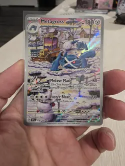 Metagross Illustration Rare Full Art Holo 178/162 SV05 Temporal Forces - Image 1