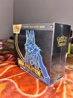 Pokemon Mega Evolution Elite Trainer Box Lucario English 2025 65 Cards - Image 1