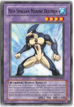 Yugioh - Neo-Spacian Marine Dolphin TAEV-EN040 Unlimited - Tactical Evolution - Image 1