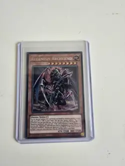 Regenesis Archfiend ALIN-EN016 Secret Rare Near Mint 1st Edition Yugioh - Image 1